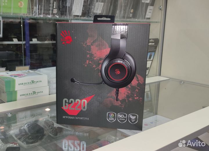 Гарнитура игровая A4Tech Bloody G220
