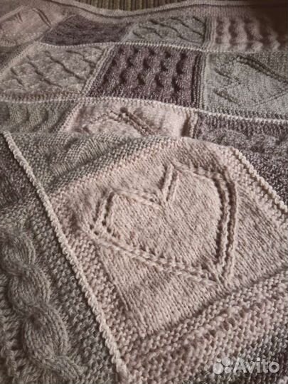 Новые пледы ручной вязки в наличии