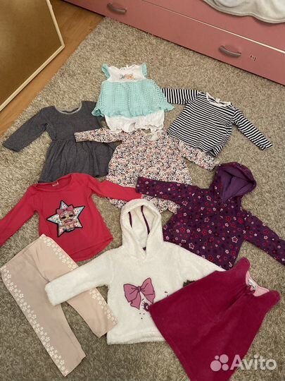 Вещи пакетом на девочку