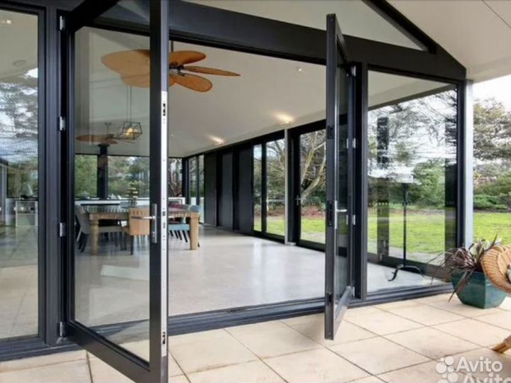 Алюминиевые окна и двери на заказ Рассрочка 0%