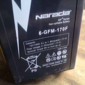 Аккумулятор narada 6GFM 170F