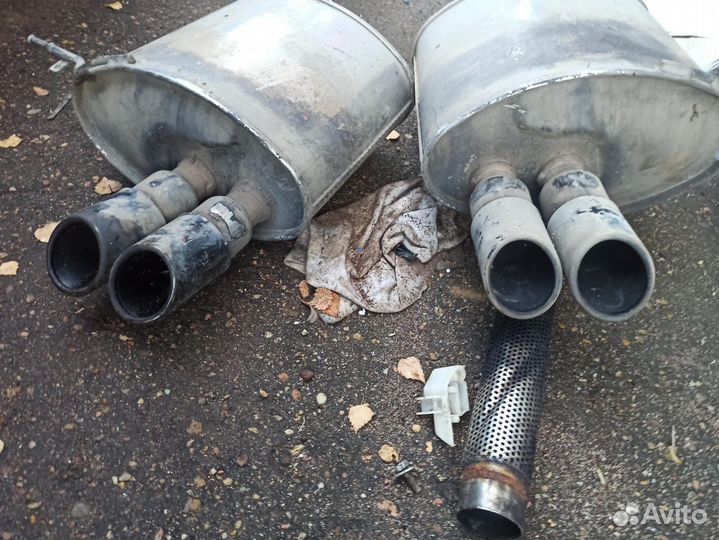 Глушитель BMW х5 е53 до рест 4.4