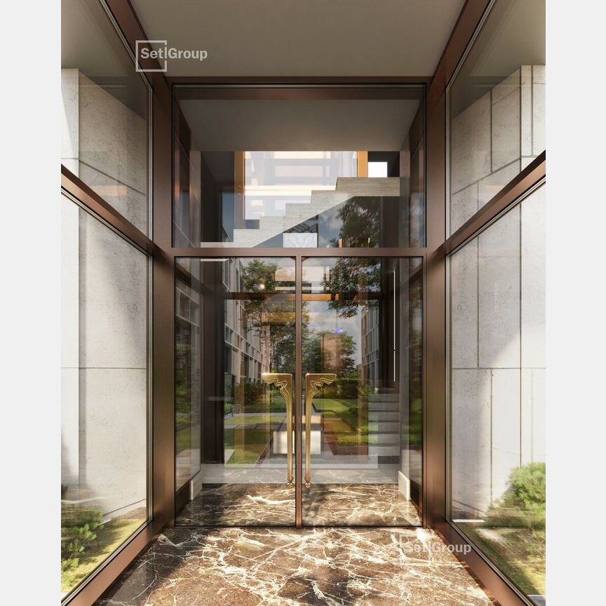 2-к. апартаменты, 126,1 м², 1/6 эт.