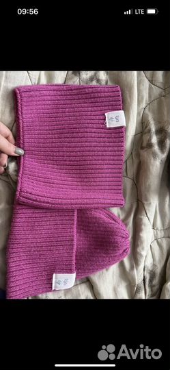 Шапка и снуд для девочки