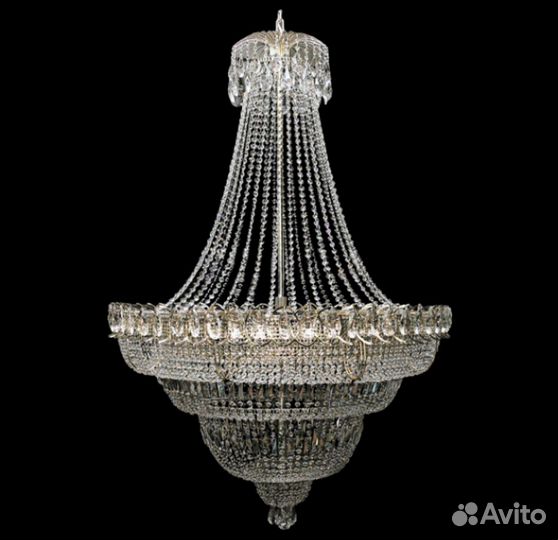 Хрустальная люстра производство Гусь-Хрустальный