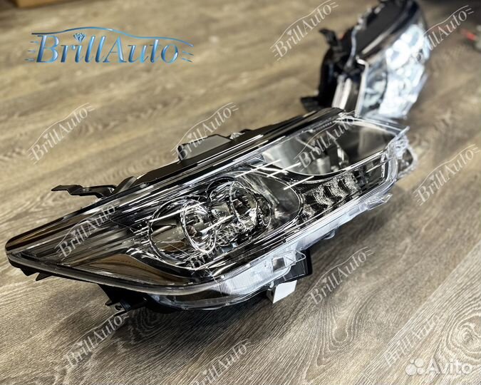 Фары Camry 55 Exclusive 2 линзы LED светодиодные