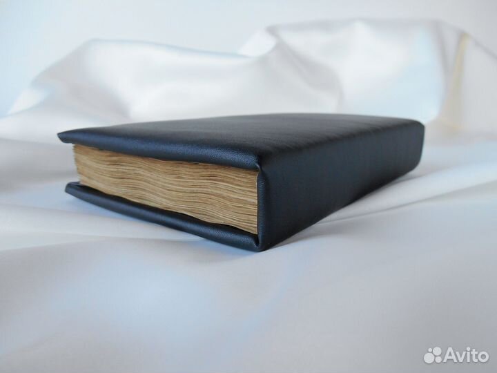Кожаный блокнот a6, чёрный личный дневник