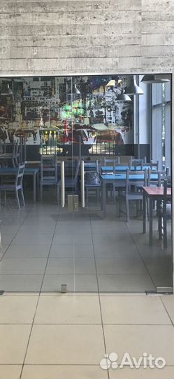 Дверь стеклянная