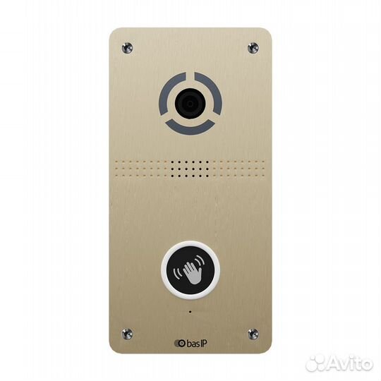 Вызывная видеопанель BAS-IP AV-05FD gold