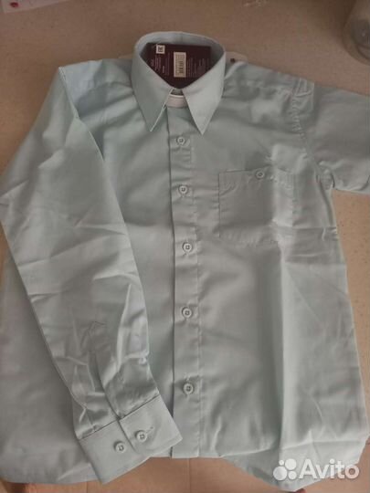 Рубашка для школы. 122-128. Новая. Водолазка