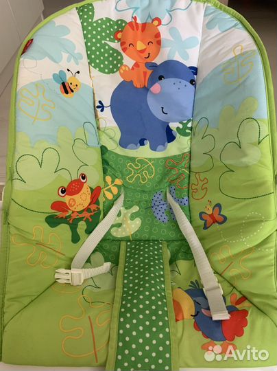 Шезлонг детский с вибрацией