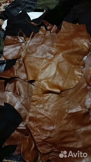 Натуральная кожа куски