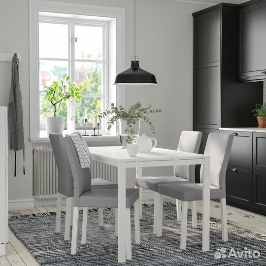 Melltorp IKEA 190.117.77 Стол обеденный 125 х 75 см Белый