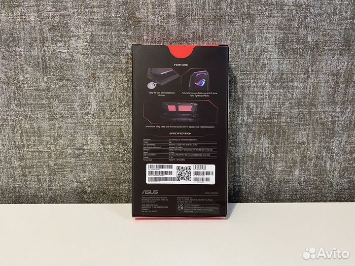 Новый внешний бокс asus ROG Strix Arion Lite M.2
