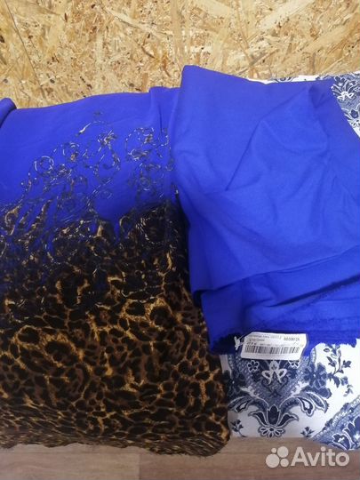 Ткань отрезы хлопок, шифон