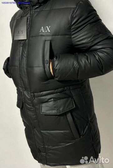 Длинная куртка armani exchange