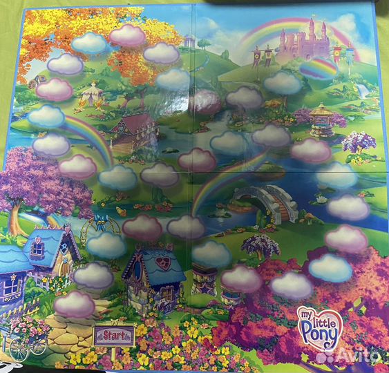 Настольная игра my little pony 2006 MB Hasbro