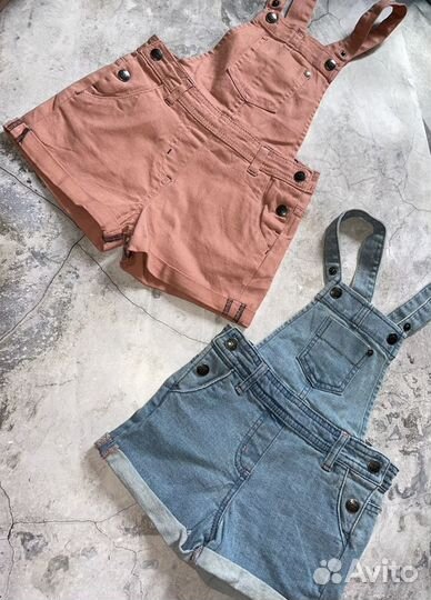 Комбинезон джинсовый для девочки