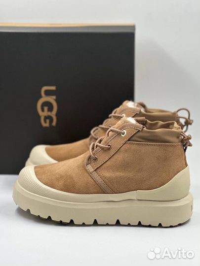 Кроссовки UGG neumel hybrid chestnut с мехом