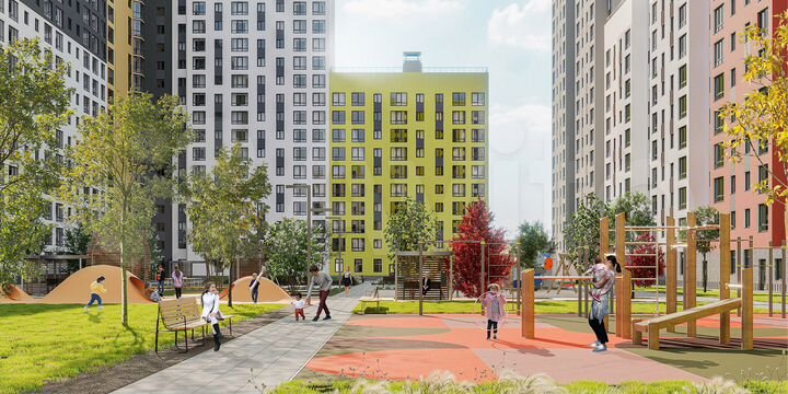 1-к. квартира, 37,1 м², 7/18 эт.