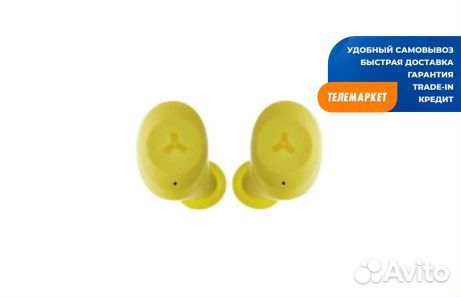 Беспроводные наушники Accesstyle Fox TWS Yellow