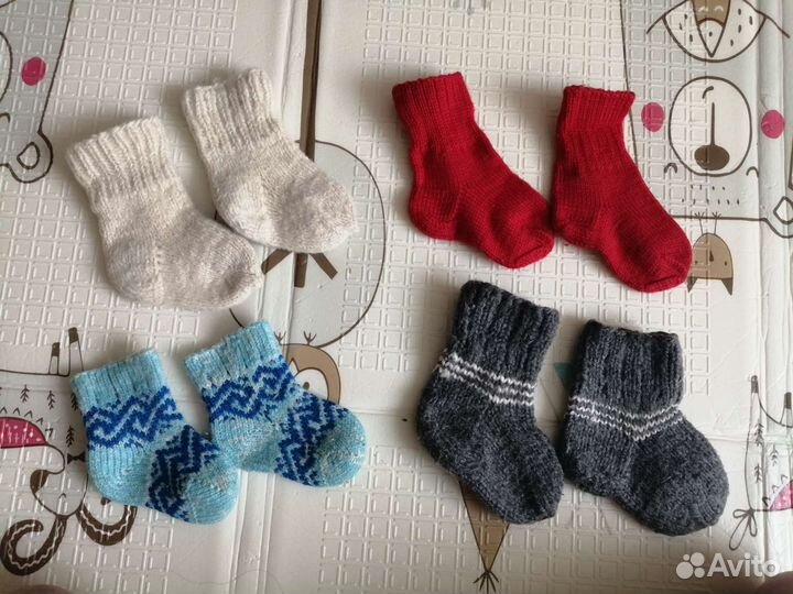 Шерстяные носки детские