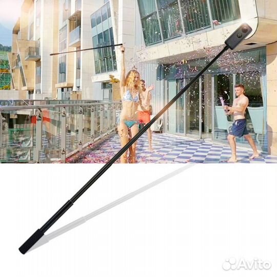 Прочный невидимый монопод 2 метра, алюминий