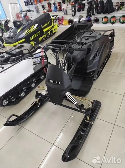 Мотобуксировщик Irbis Мухтар 15 черный