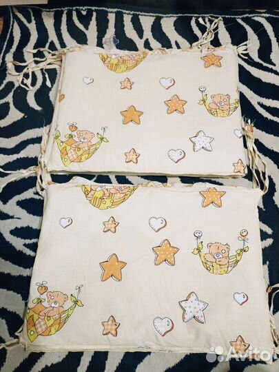 Бортики в детскую кроватку