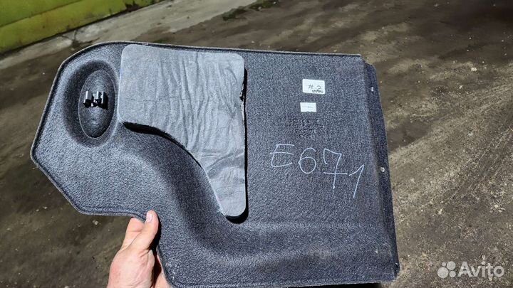 Накладка в багажник saab 9-3