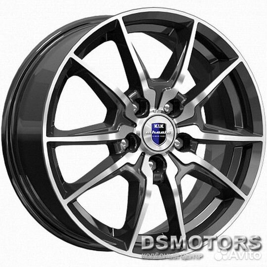Диски Адамар 6.5/16 5x114.3 ET45 d67.1 алмаз чёрны