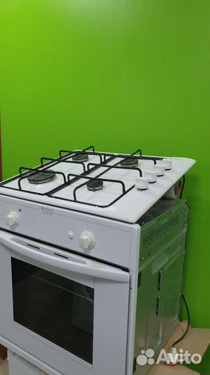 Комплект газ.дух.шкаф ariston +вар.панель zanussi