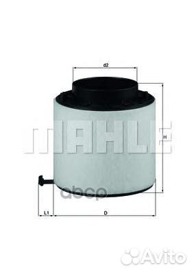 Фильтр воздушный audi A4/A5 2.7-3.0 TD 07- LX20