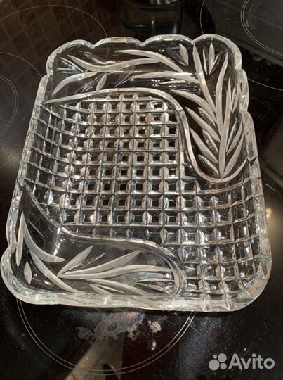 Салатницы хрустальные