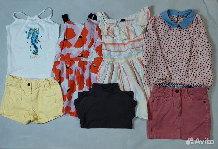 Вещи пакетом на девочку, размер 104