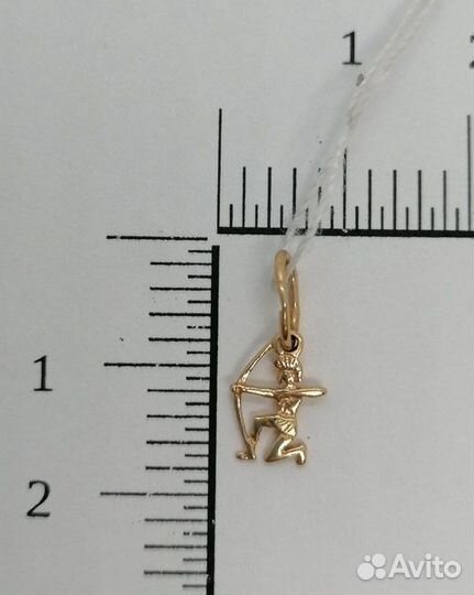 Золотая подвеска