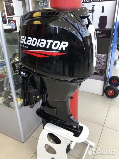 Лодочный мотор Gladiator GEF 60 fvel-T черный витр