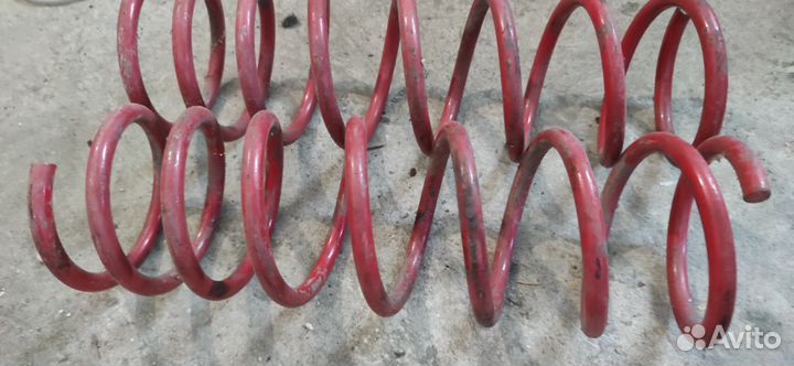 Задние пружины ваз 2106