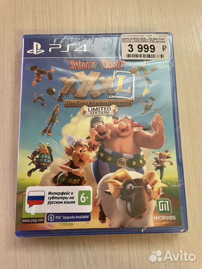 Asterix & Obelix xxxl: The Ram From Hibernia ps 4