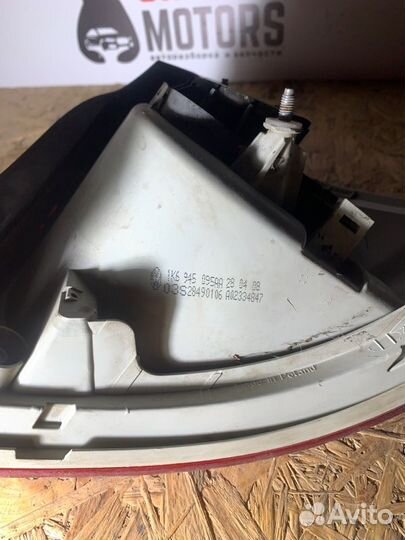 Фонарь задний левый Volkswagen Golf 1K BSE 2008