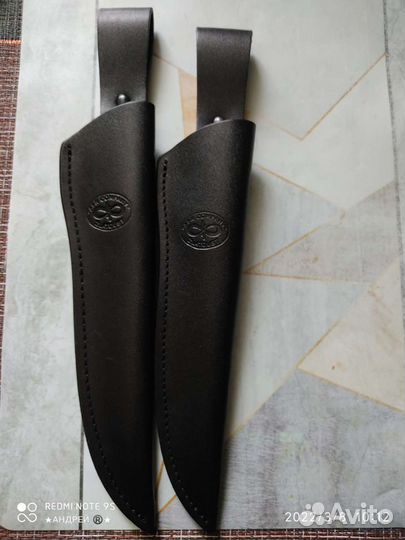 Чехол для ножа кожаный