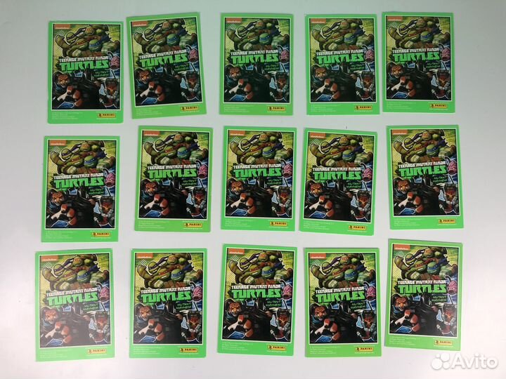 Карточки Panini Черепашки ниндзя