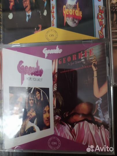 Музыкальные cd диски группы Geordie