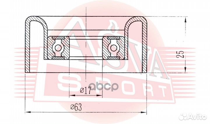 Ролик натяжной навесного оборудования перед