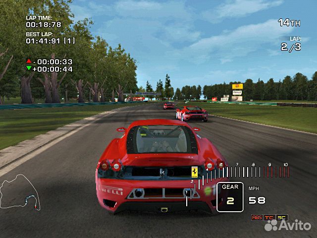 PS2 Ferrari Challenger б/у