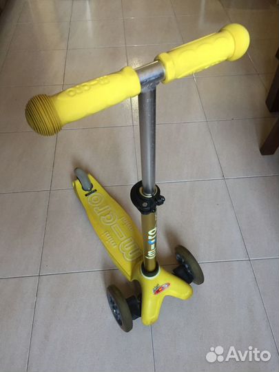 Самокат микро мини де люкс