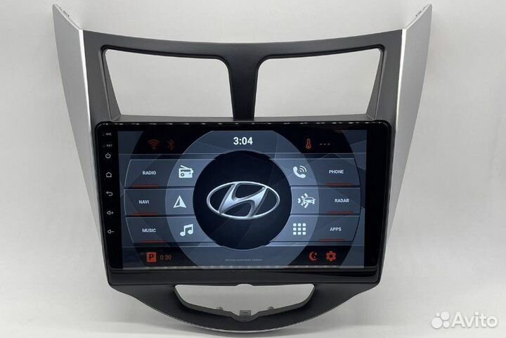 Хендай солярис android магнитола