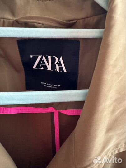 Тренч женский zara