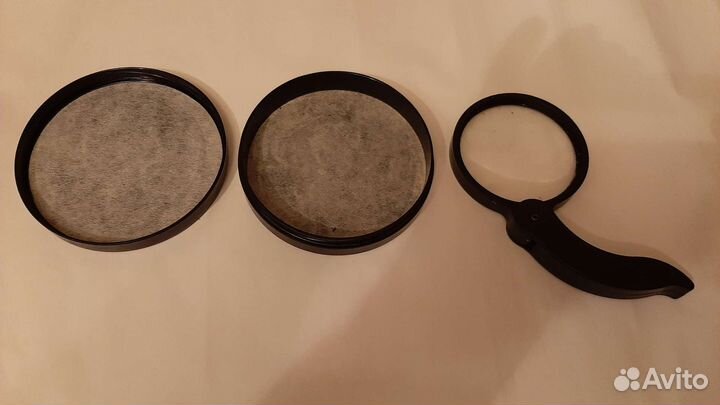 Лупы в футляре, двукратное увеличение