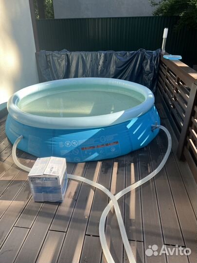 Комплект Надувной бассейн intex